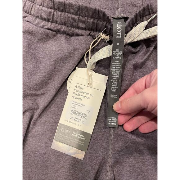NWT Vuori Performance Jogger DreamKnit Joggers Purple Size M - Picture 5 of 9